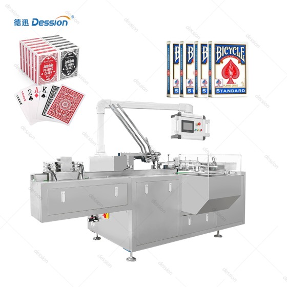 Automatic Cartoning Machine for Playing Cards